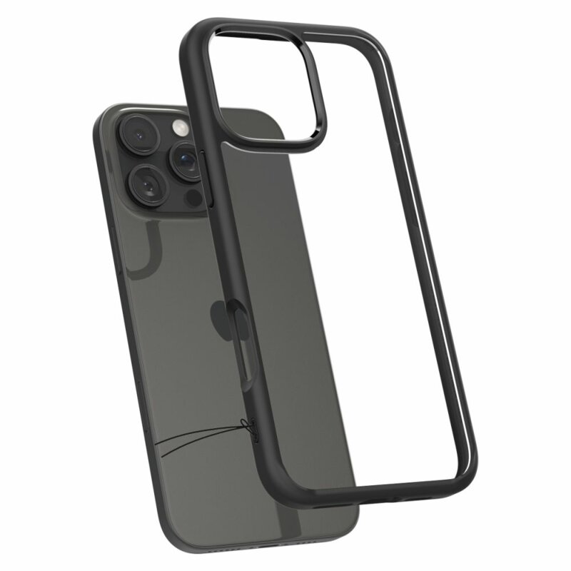Husa iPhone 16 Pro Spigen Ultra Hybrid, negru
