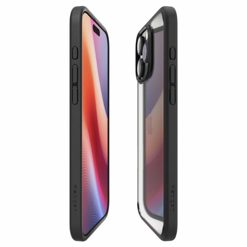 Husa iPhone 16 Pro Spigen Ultra Hybrid, negru