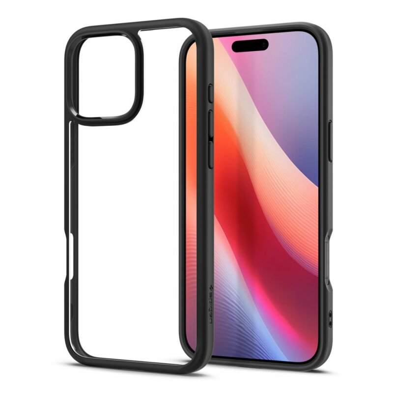 Husa iPhone 16 Pro Spigen Ultra Hybrid, negru
