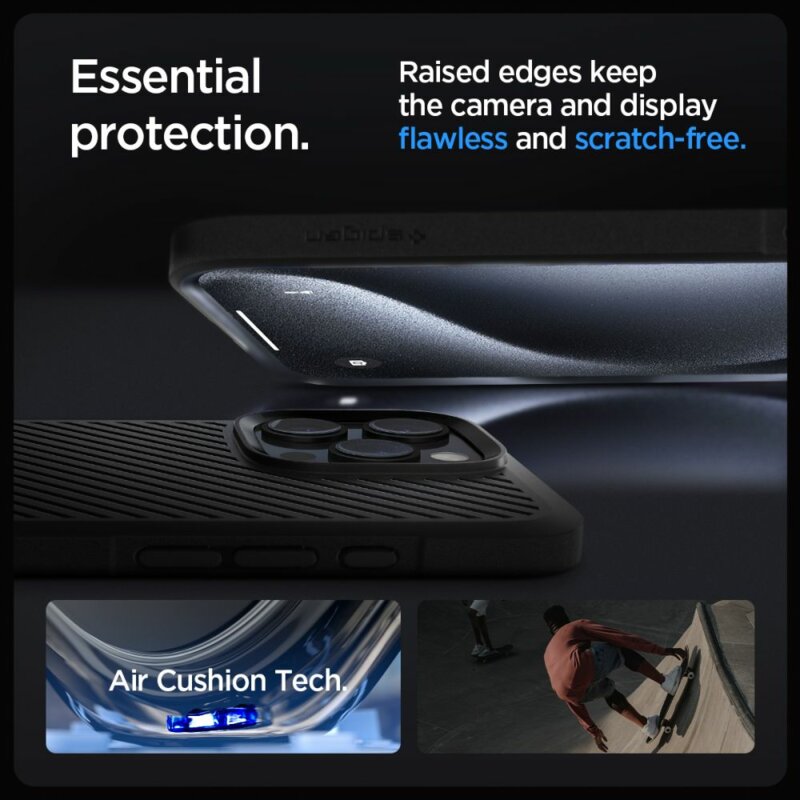 Husa iPhone 16 Pro Max Spigen Core Armor, negru