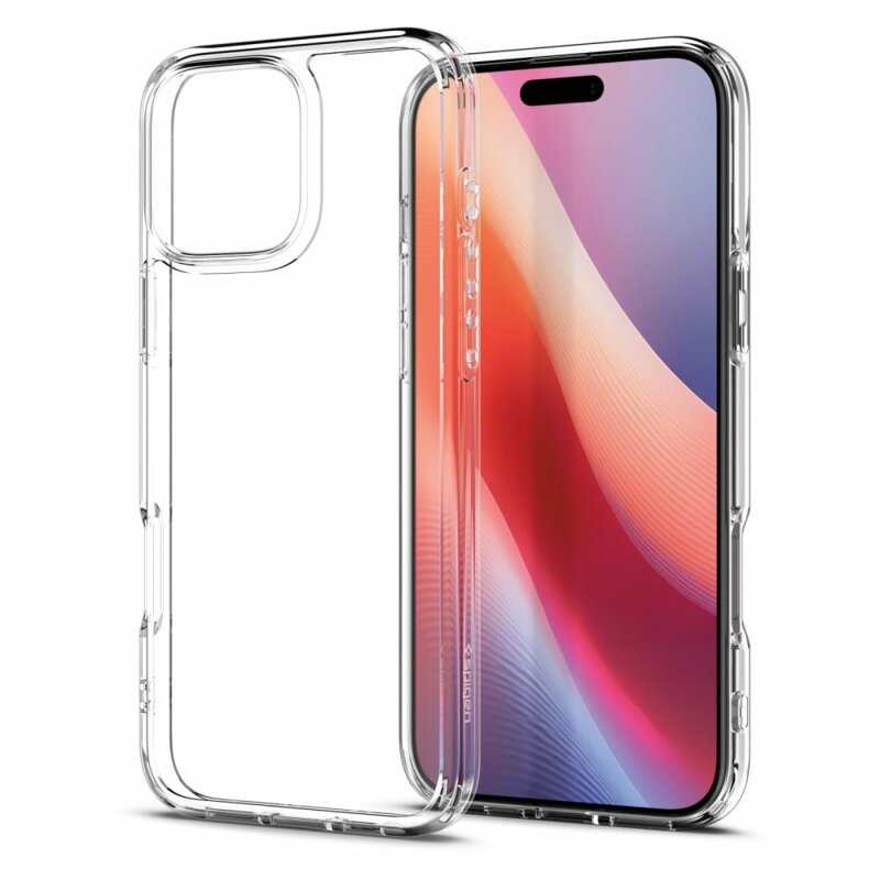 Husa iPhone 16 Pro Spigen Ultra Hybrid, transparenta