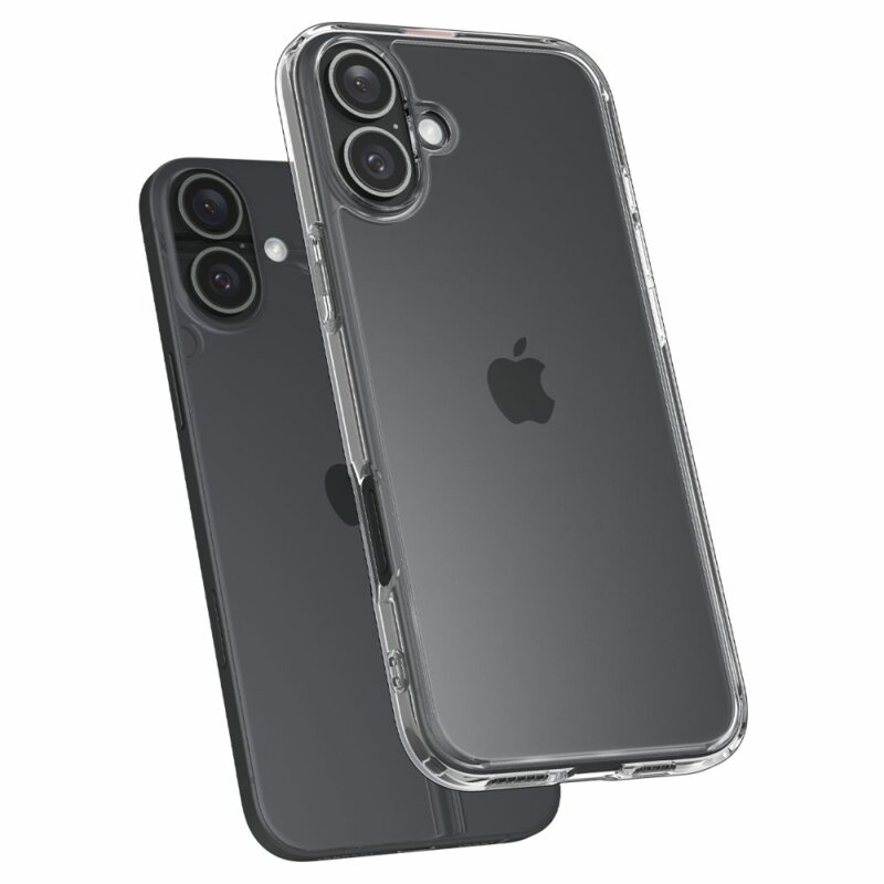 Husa iPhone 16 Plus Spigen Ultra Hybrid, transparenta