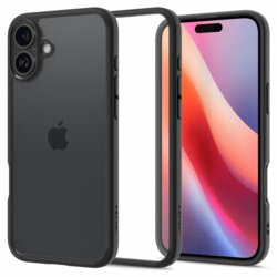Husa iPhone 16 Plus Spigen Ultra Hybrid, negru
