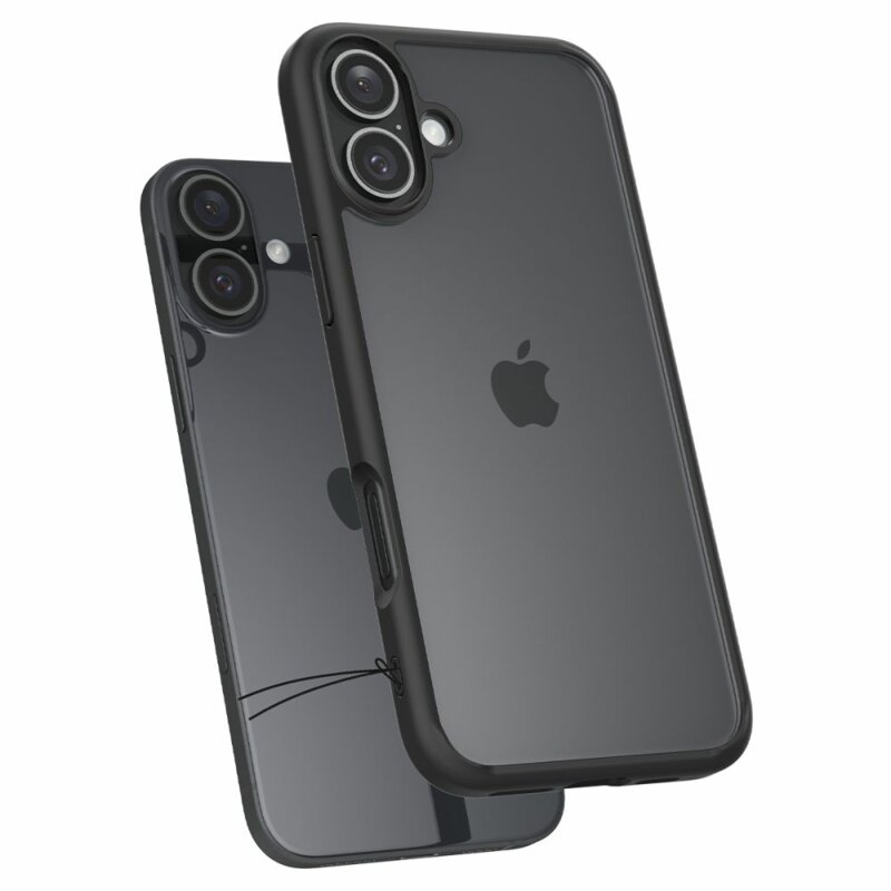 Husa iPhone 16 Plus Spigen Ultra Hybrid, negru