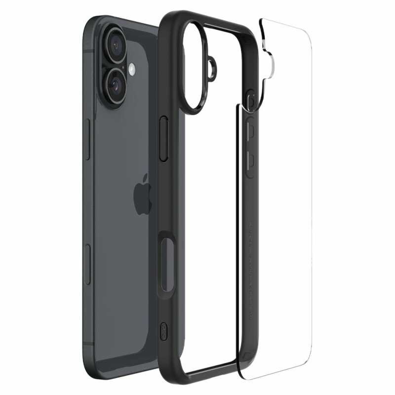 Husa iPhone 16 Plus Spigen Ultra Hybrid, negru