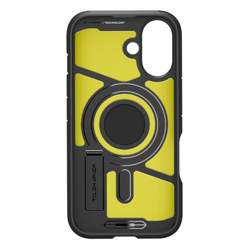 Husa iPhone 16 Plus Spigen Tough Armor MagSafe, negru