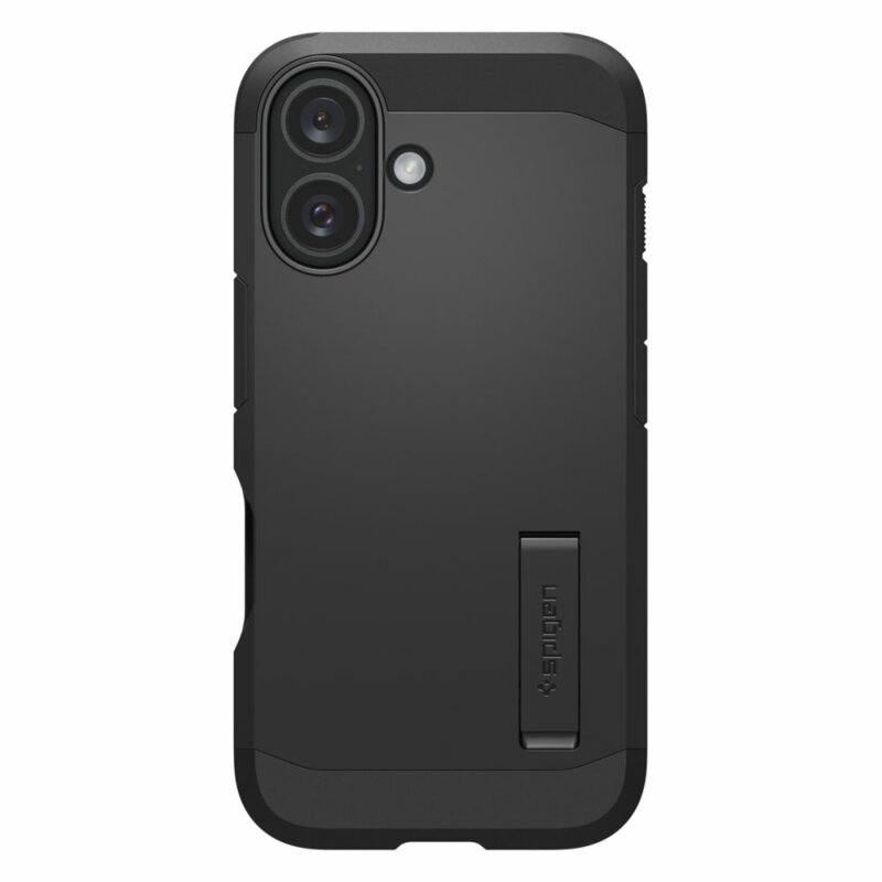 Husa iPhone 16 Plus Spigen Tough Armor MagSafe, negru
