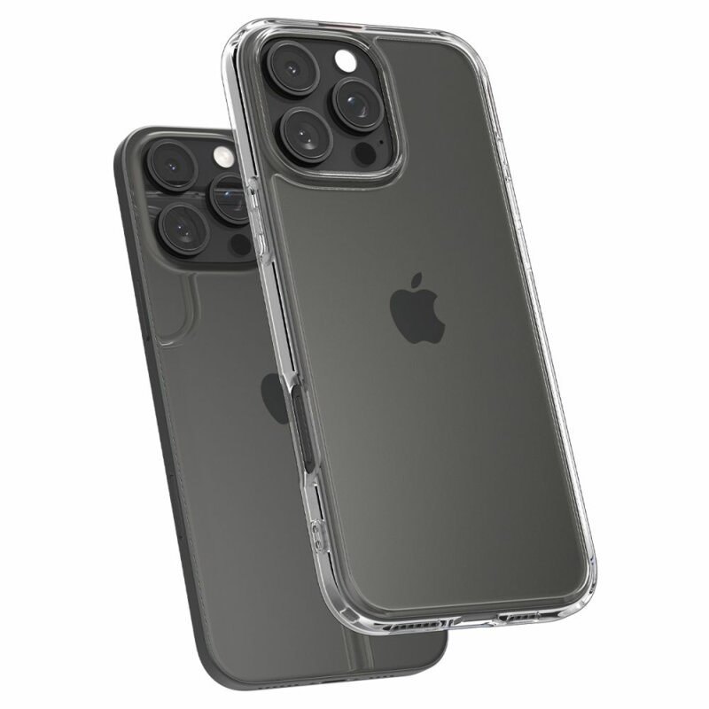 Husa iPhone 16 Pro Max Spigen Ultra Hybrid, transparenta