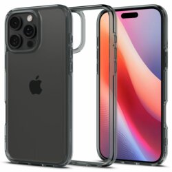 Husa iPhone 16 Pro Max Spigen Ultra Hybrid, gri