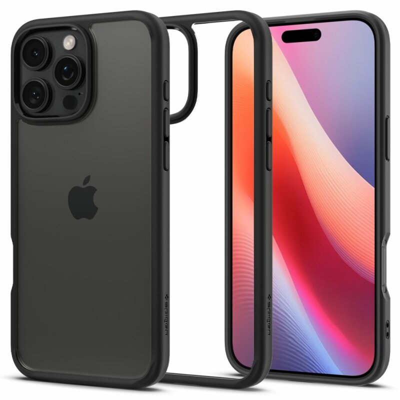Husa iPhone 16 Pro Max Spigen Ultra Hybrid, negru