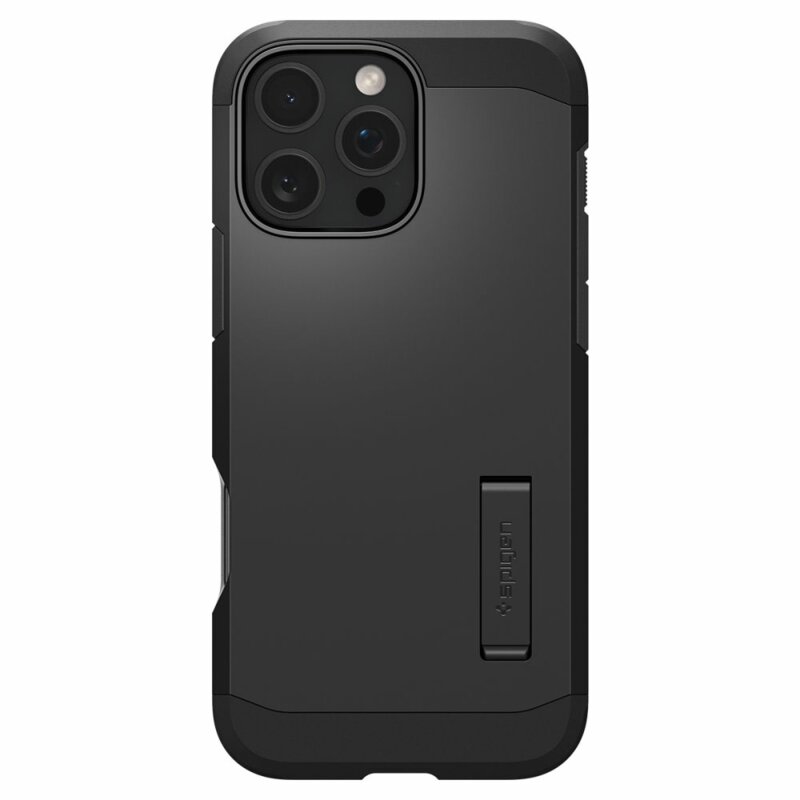 Husa iPhone 16 Pro Max Spigen Tough Armor MagSafe, negru