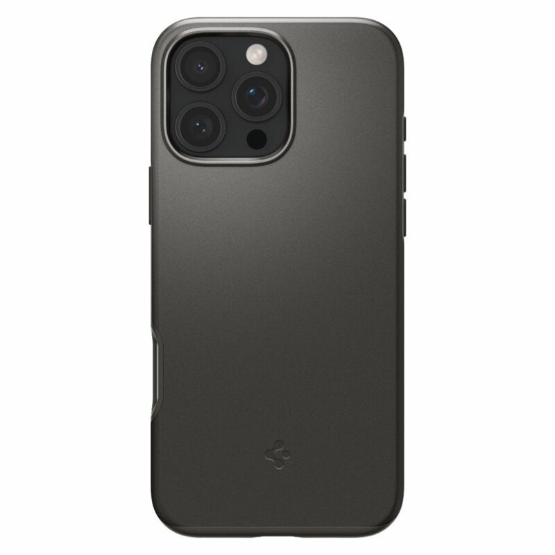 Husa iPhone 16 Pro Max Spigen Thin Fit MagSafe, cenusiu