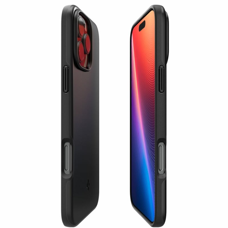 Husa iPhone 16 Pro Max Spigen Thin Fit MagSafe, negru