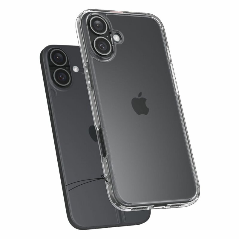 Husa iPhone 16 Spigen Ultra Hybrid, transparenta