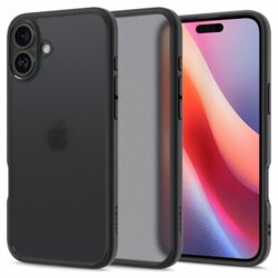 Husa iPhone 16 Spigen Ultra Hybrid, cenusiu