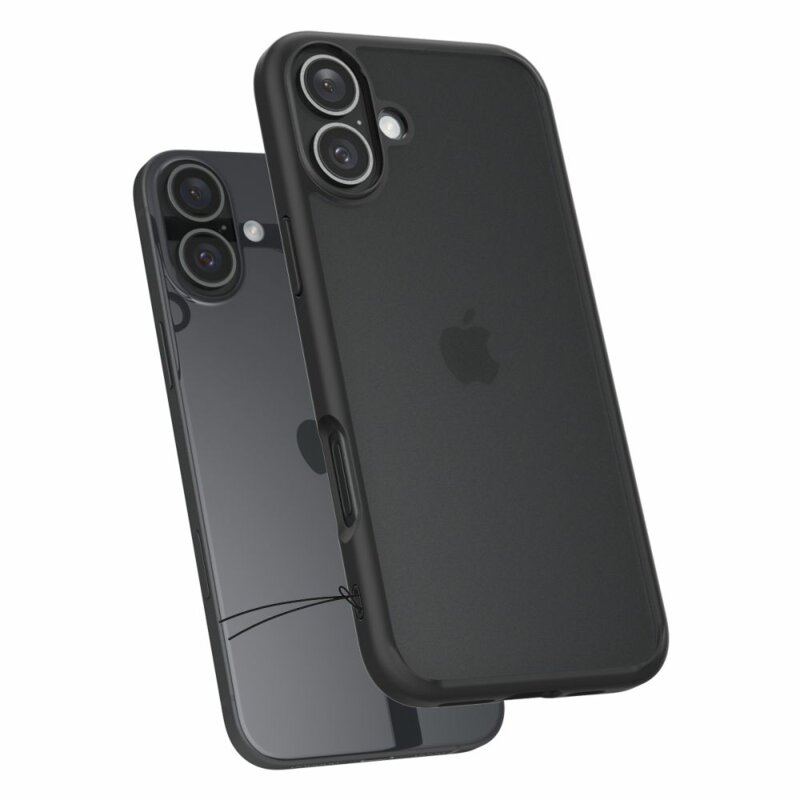 Husa iPhone 16 Spigen Ultra Hybrid, cenusiu