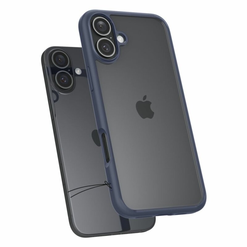 Husa iPhone 16 Spigen Ultra Hybrid, bleumarin