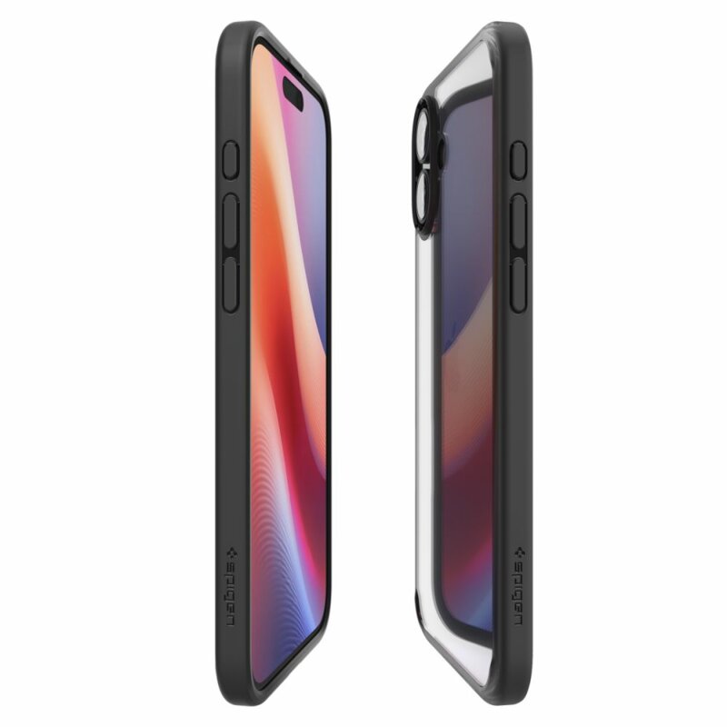 Husa iPhone 16 Spigen Ultra Hybrid, negru