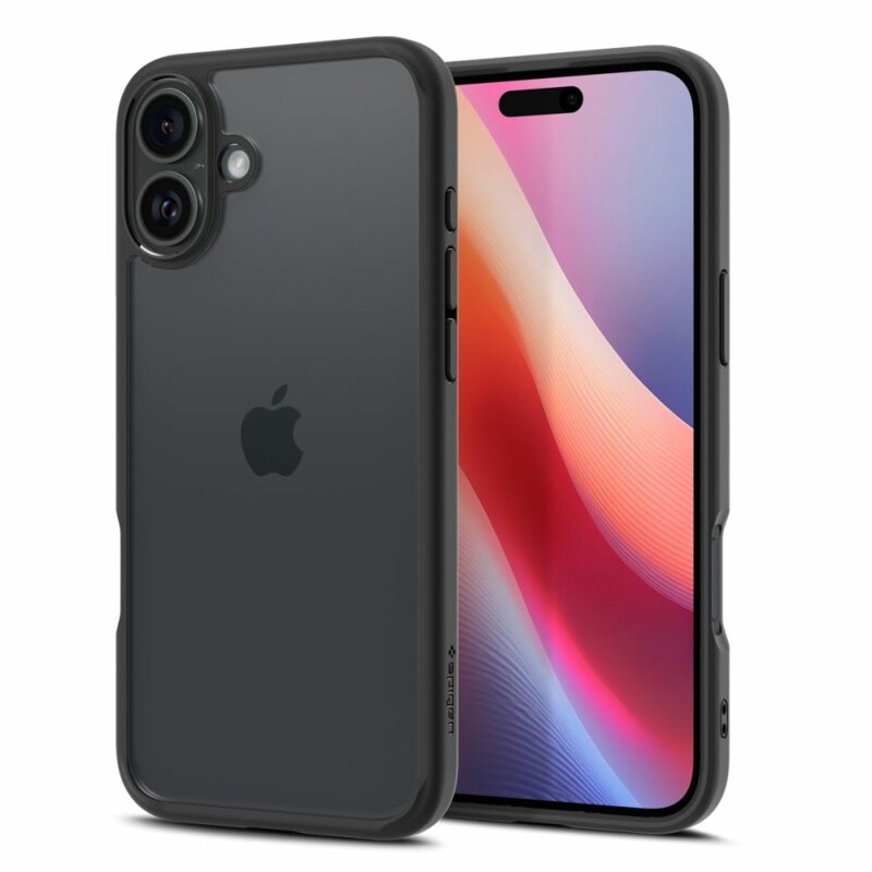 Husa iPhone 16 Spigen Ultra Hybrid, negru