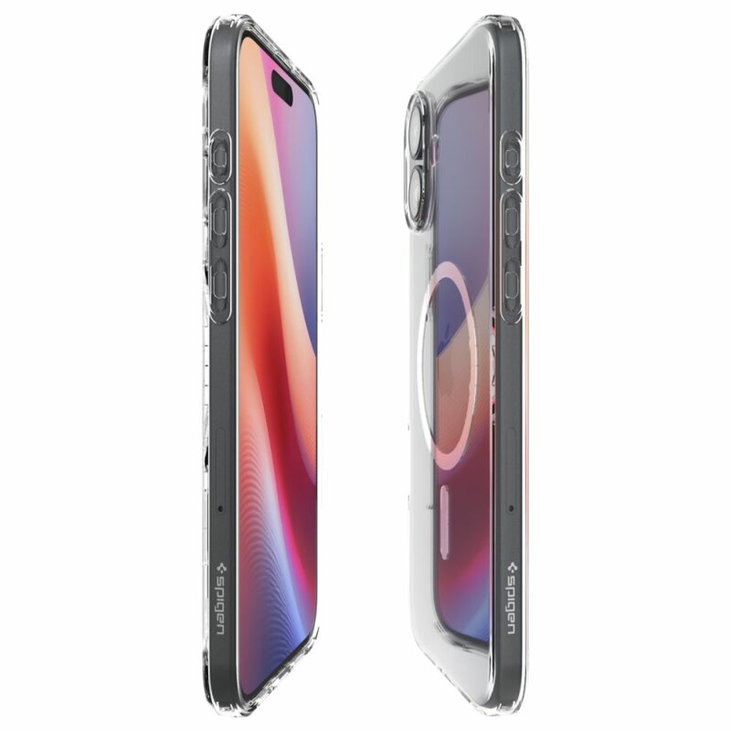 Husa iPhone 16 Plus Spigen Liquid Crystal MagSafe, transparenta