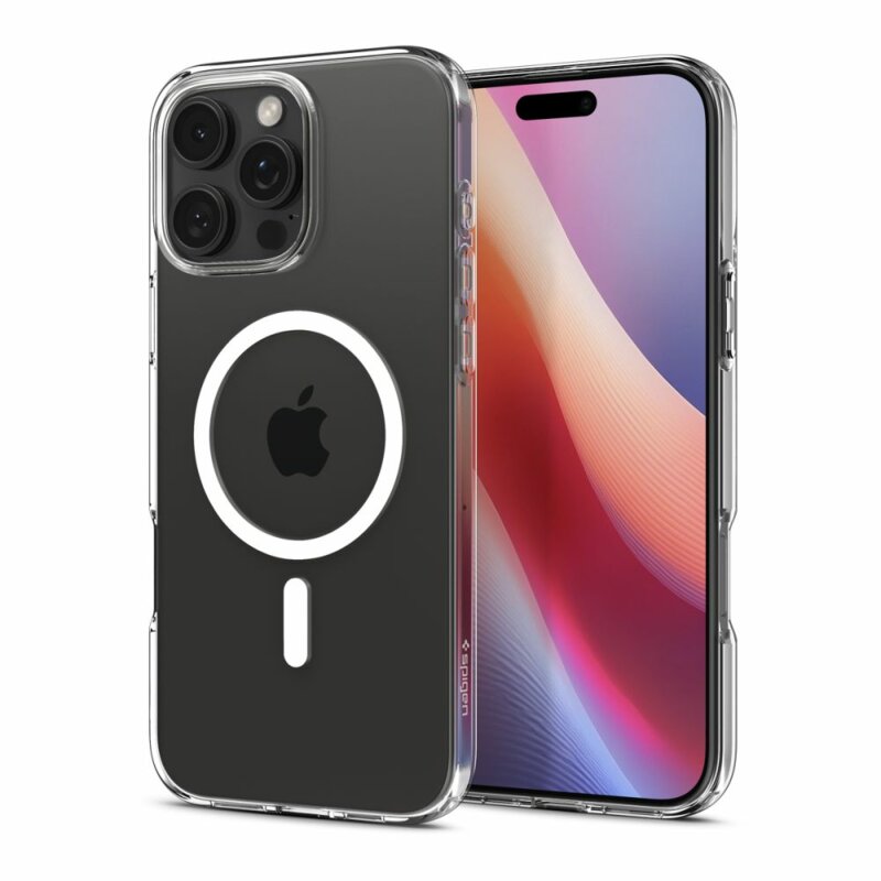 Husa iPhone 16 Pro Max Spigen Liquid Crystal MagSafe, transparenta