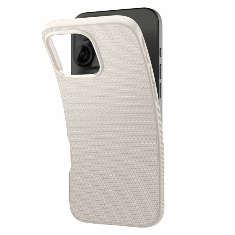 Husa iPhone 16 Pro Spigen Liquid Air, natural