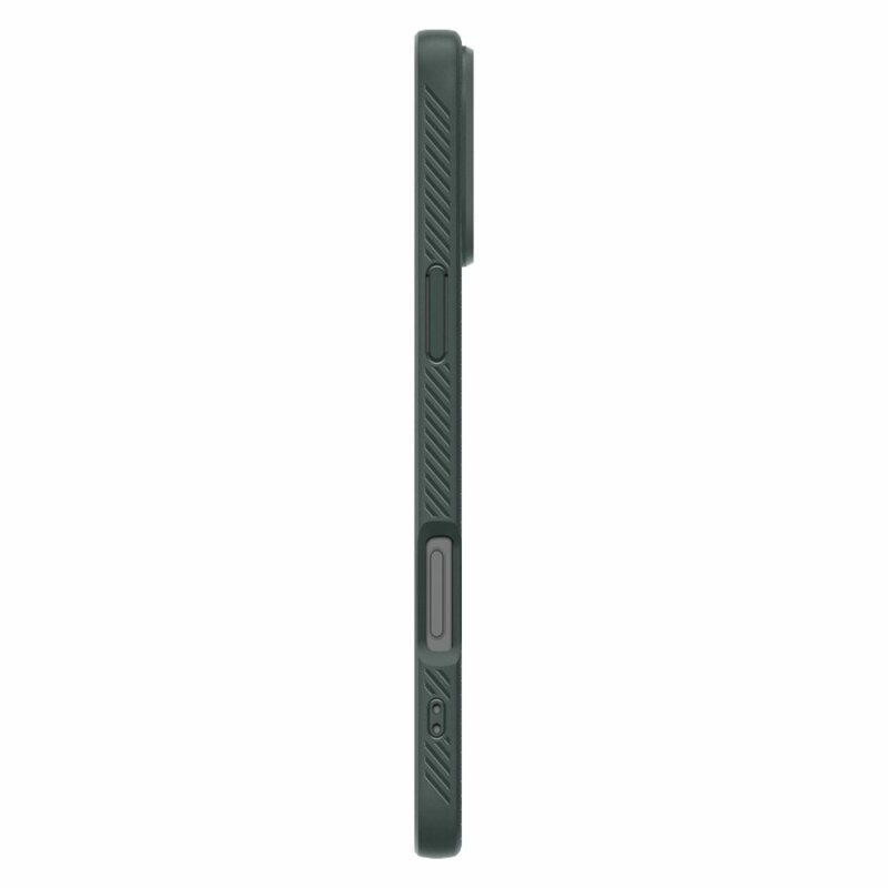 Husa iPhone 16 Pro Spigen Liquid Air, verde