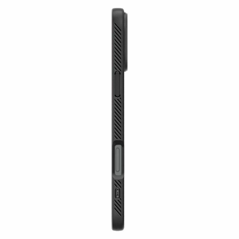 Husa iPhone 16 Pro Spigen Liquid Air, negru