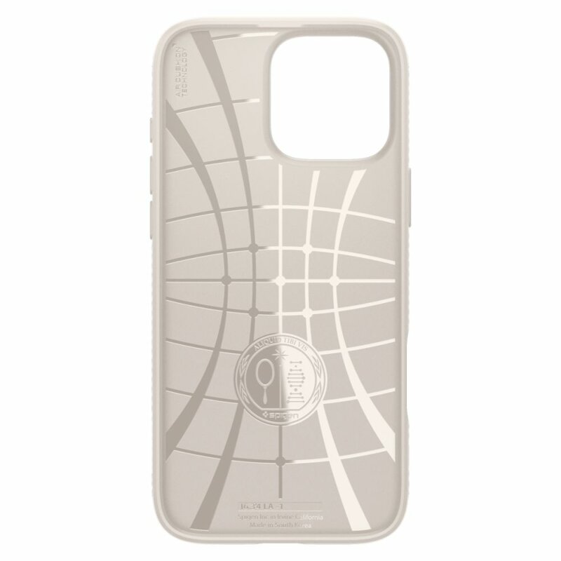 Husa iPhone 16 Pro Max Spigen Liquid Air, natural