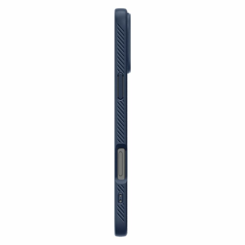 Husa iPhone 16 Pro Max Spigen Liquid Air, bleumarin