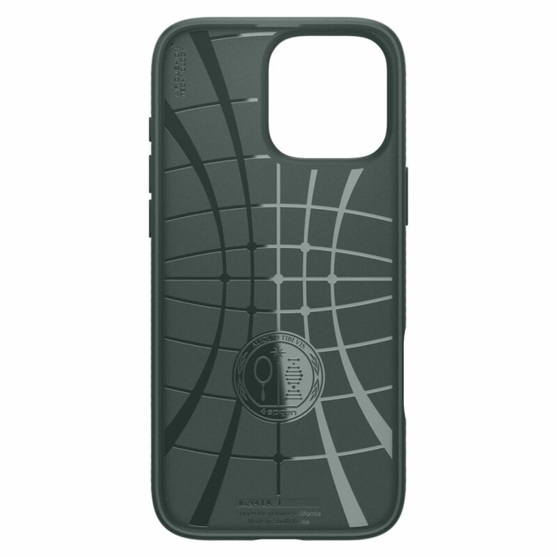 Husa iPhone 16 Pro Max Spigen Liquid Air, verde
