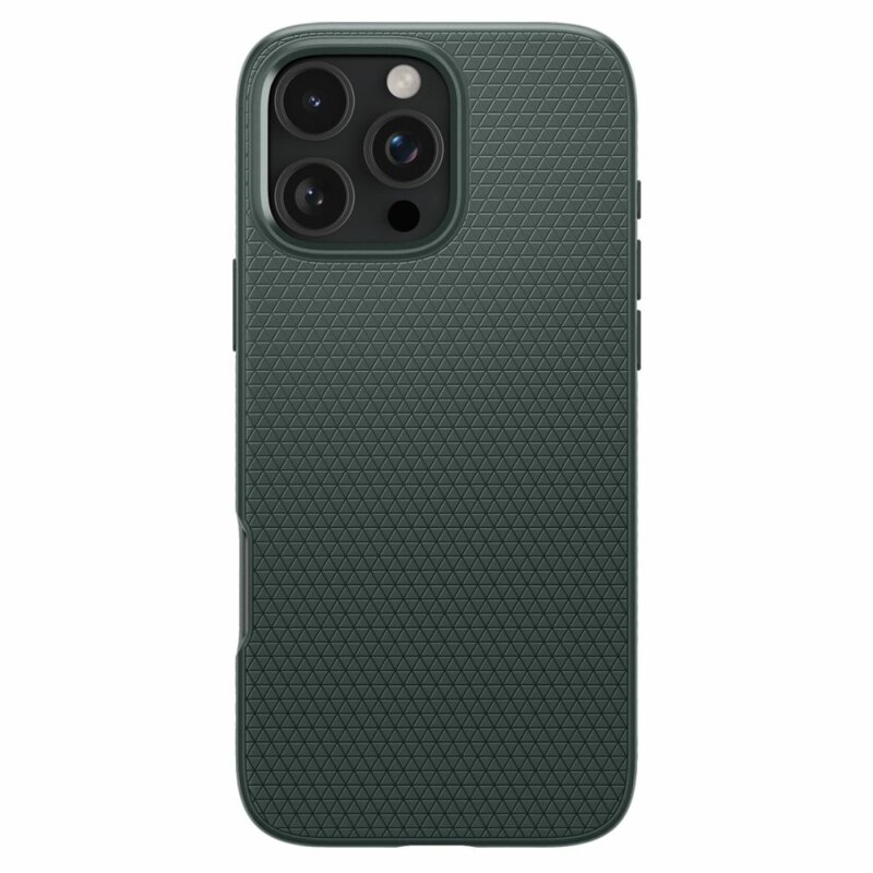 Husa iPhone 16 Pro Max Spigen Liquid Air, verde