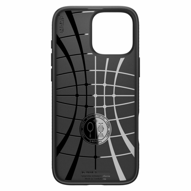 Husa iPhone 16 Pro Max Spigen Liquid Air, negru