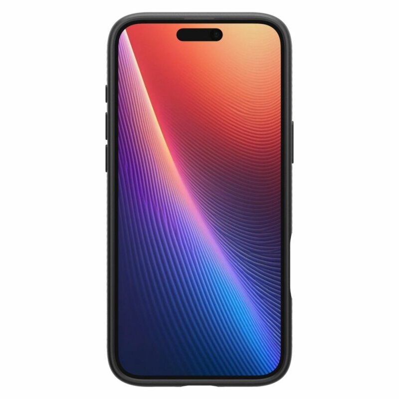 Husa iPhone 16 Plus Spigen Liquid Air, negru
