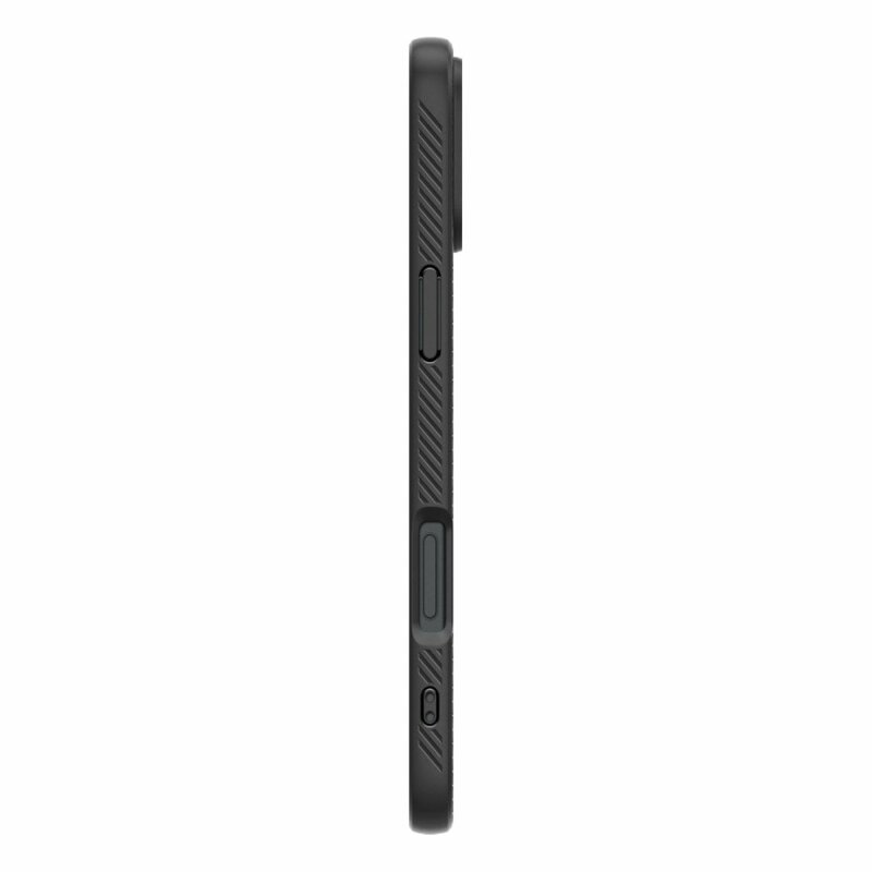 Husa iPhone 16 Plus Spigen Liquid Air, negru