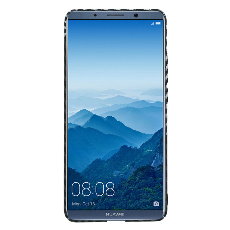 Husa Huawei Mate 10 Pro Techsuit Carbonite FiberShell, gri