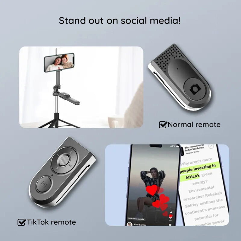 Selfie stick Bluetooth cu trepied stabil Techsuit K28P, 183cm