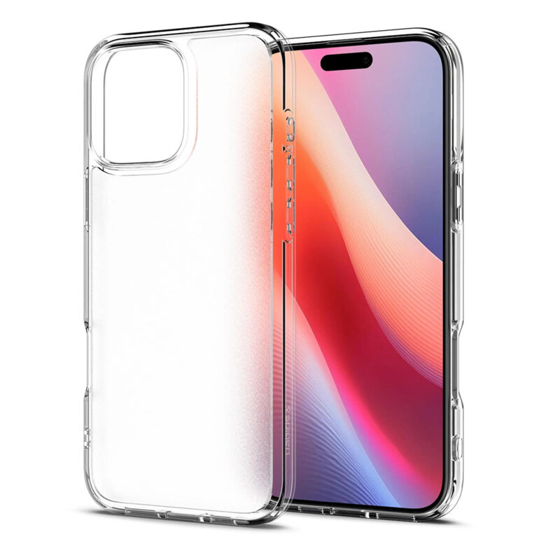 Husa iPhone 16 Pro Max Spigen Ultra Hybrid, transparenta mata