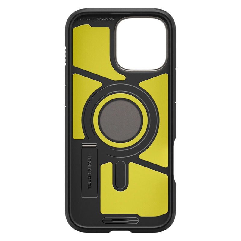 Husa iPhone 16 Pro Max Spigen Tough Armor MagSafe, cenusiu
