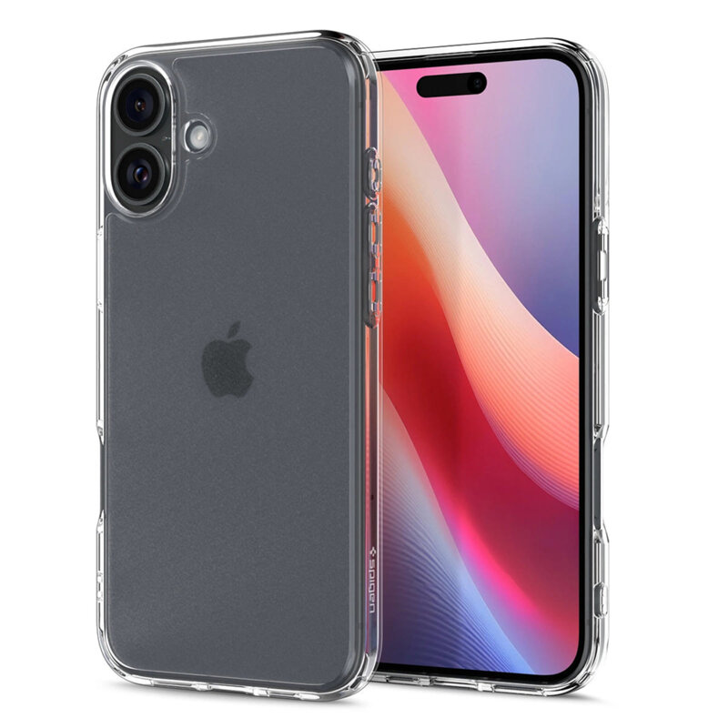 Husa iPhone 16 Spigen Ultra Hybrid, transparenta