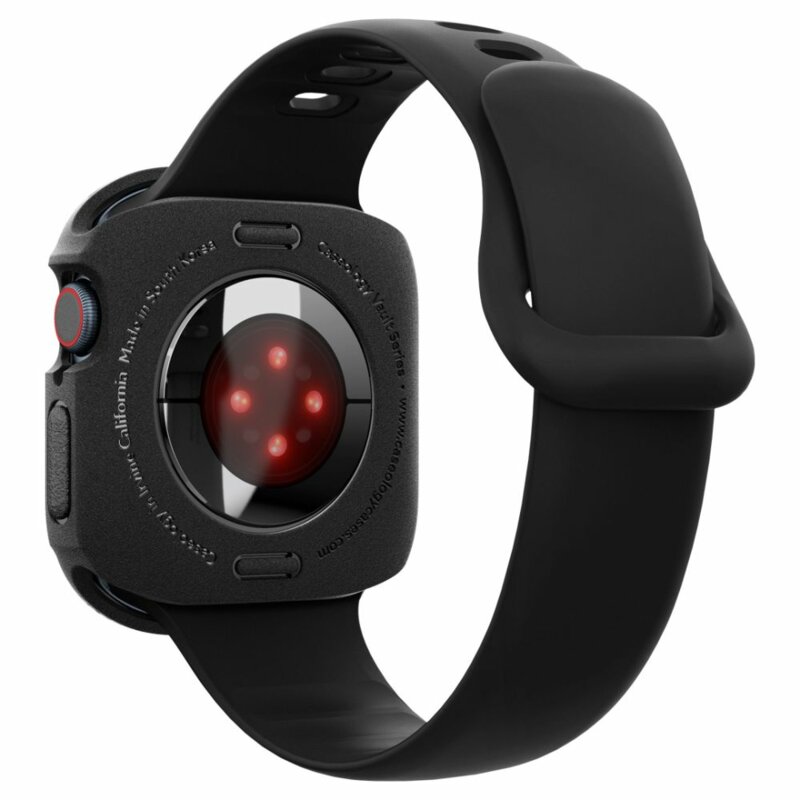Husa Apple Watch 10 46mm Spigen Caseology Vault, negru mat