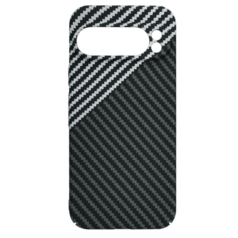 Husa Google Pixel 9 Pro Techsuit Carbonite FiberShell, gri