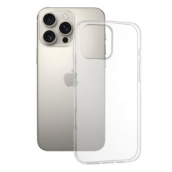 Husa iPhone 16 Pro Max Techsuit Clear Silicone, clear