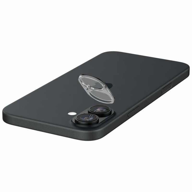 [Pachet 2x] Folie sticla camera iPhone 16 Spigen Glas.tR Optik, transparenta