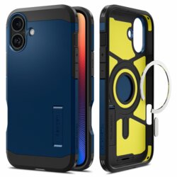 Husa iPhone 16 Tough Armor MagSafe, bleu