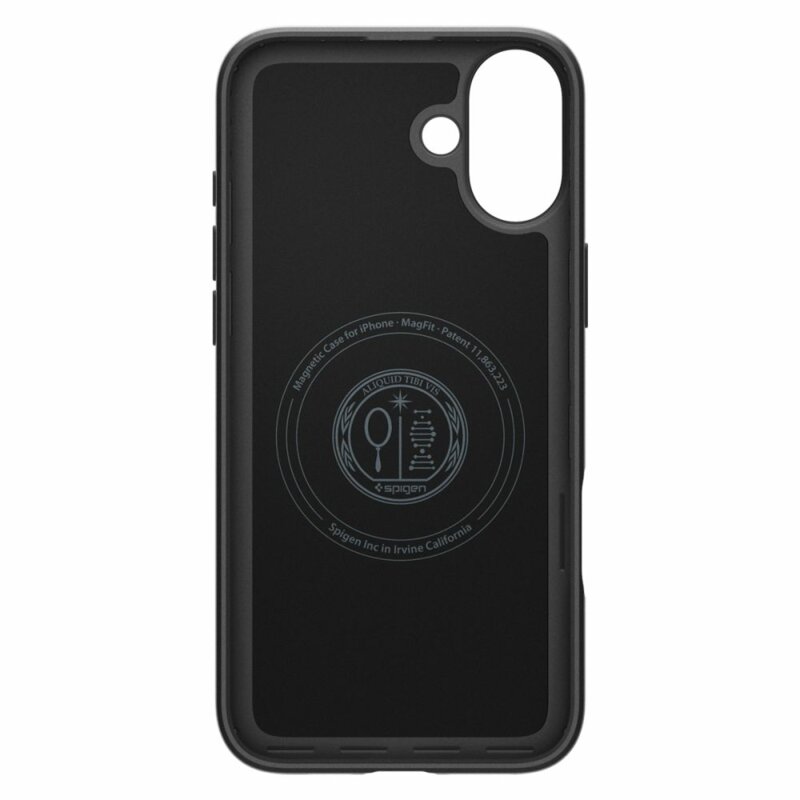 Husa iPhone 16 Plus Spigen Thin Fit MagSafe, negru