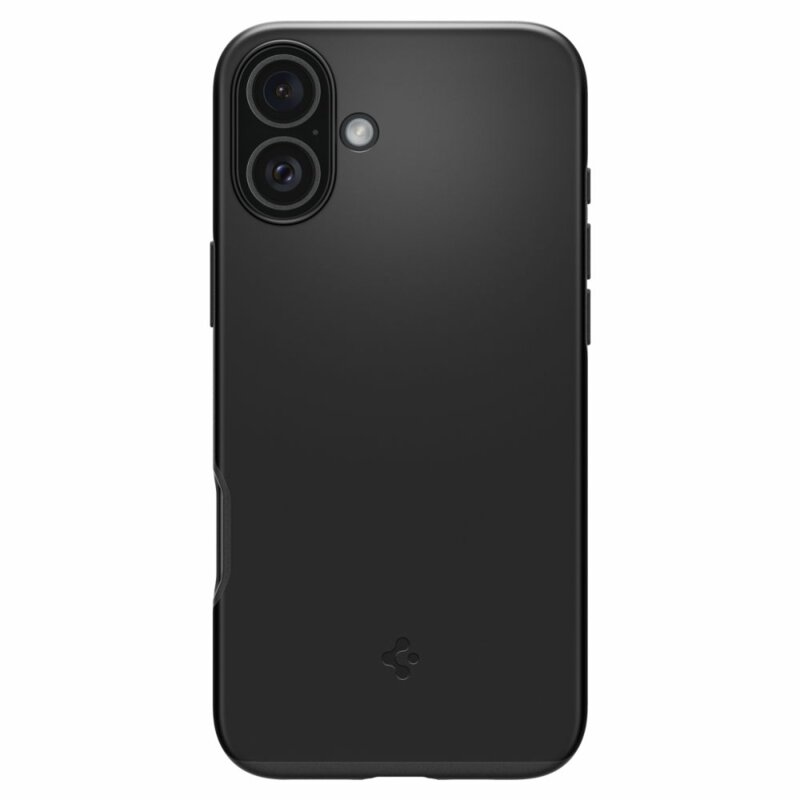 Husa iPhone 16 Plus Spigen Thin Fit MagSafe, negru
