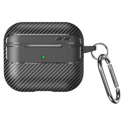 Husa AirPods 3 Techsuit CarbonFiber, negru