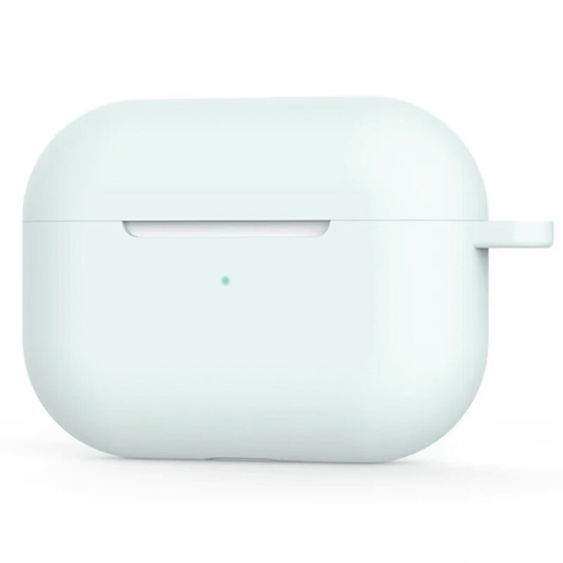 Husa AirPods 4 Techsuit Silicone Case, cyan