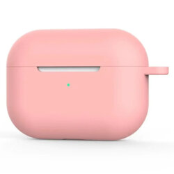 Husa AirPods 4 Techsuit Silicone Case, roz inchis